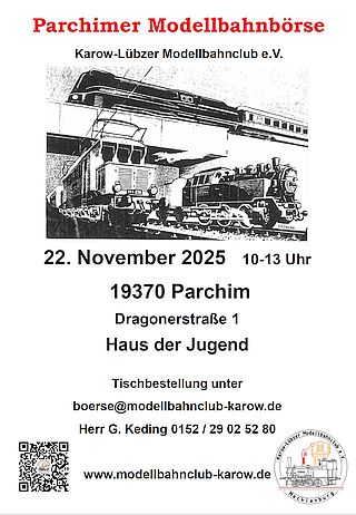 Modellbahnbörse in Parchim