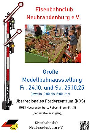 Modellbahnausstellung in Neubrandenburg